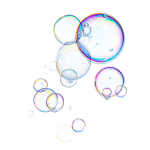 soap bubbles